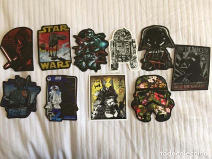 Pegatinas de colecci&oacute;n: 10 pegatinas star wars diferentes