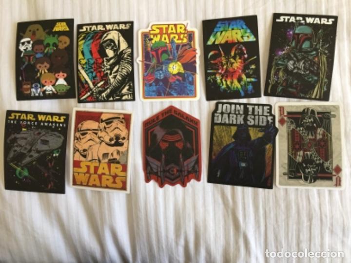 Pegatinas de colecci&oacute;n: 10 pegatinas star wars diferentes