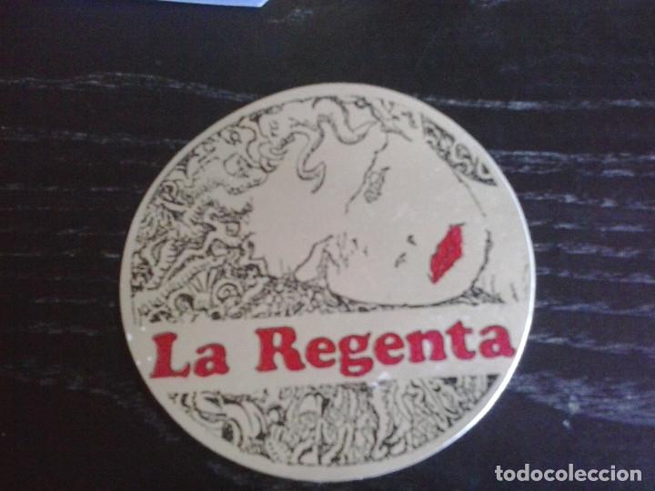 Pegatinas de colecci&oacute;n: PEGATINA LA REGENTA A&Ntilde;OS OCHENTA LEOPOLDO ALAS CLARIN BAR PUB DISCOTECA