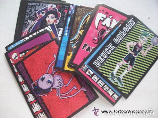 Pegatinas de colecci&oacute;n: LOTE DE 50 PEGATINAS DE LA COLECCION MONSTER HIGH