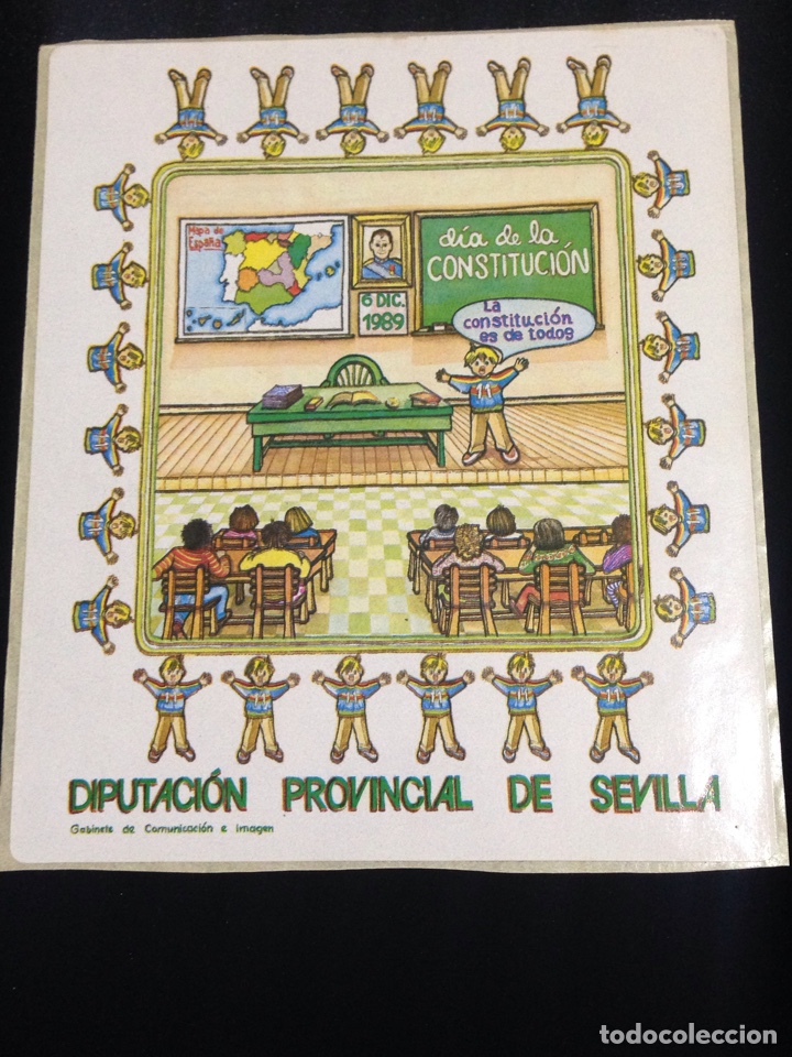 Collection stickers: Dia de la constitucion,6 diciembre 1989.