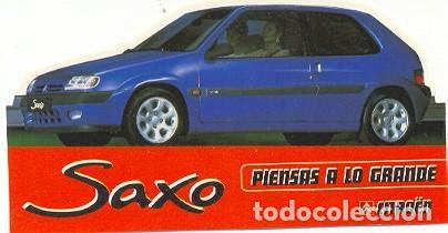Pegatinas de colecci&oacute;n: Adhesivo Citroen Saxo. ref. 24-aut30