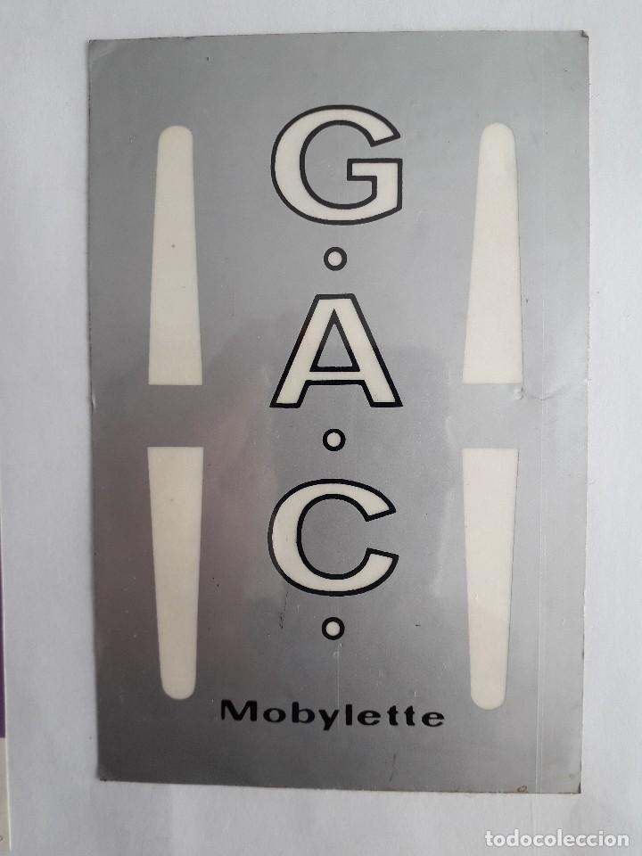 Pegatinas de colecci&oacute;n: pegatina de publicidad G.A.C. mobylette