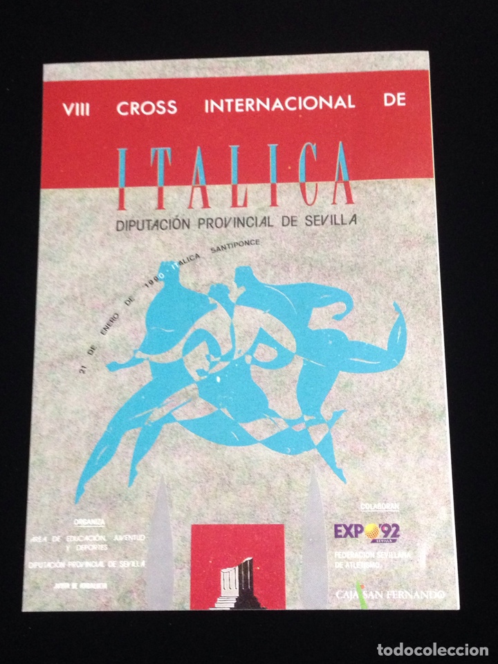 Sammlung von Aufklebern: Publicidad-VIII Cross internacional de Italica.
