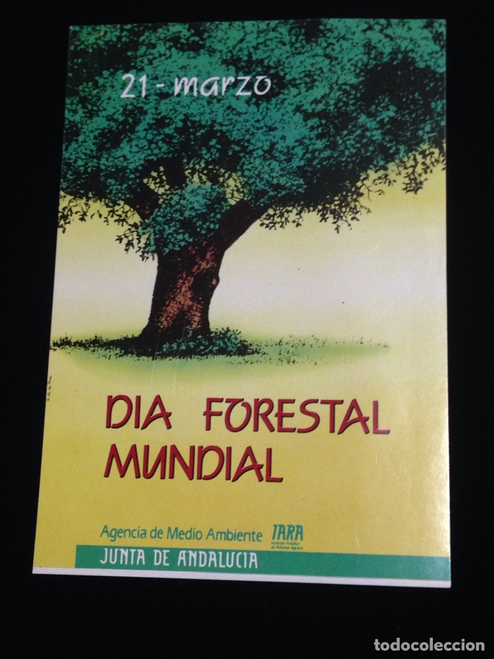 Sammlung von Aufklebern: Dia forestal mundial,21-Marzo.