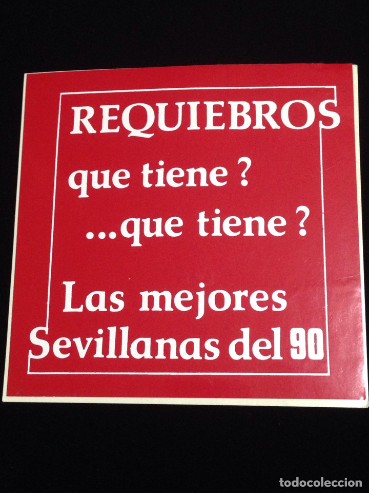 Collection stickers: Requiebros que tiene?que tiene?.Las mejores sevillanas del 90.