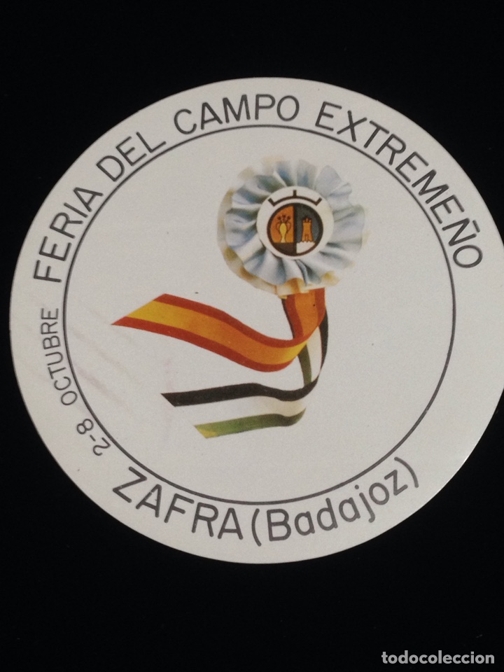 Sammlung von Aufklebern: Feria del campo extreme&ntilde;o,Zafra(Badajoz).