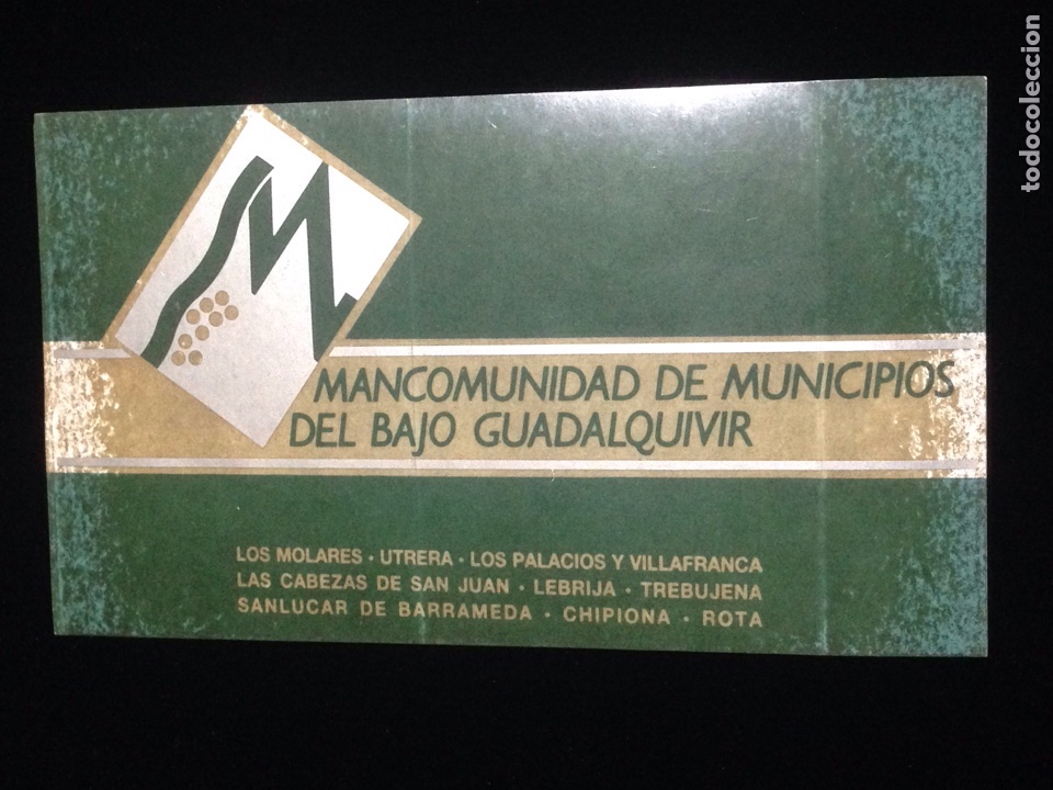 Autocolantes de cole&ccedil;&atilde;o: Mancomunidad de municipios del bajo guadalquivir.