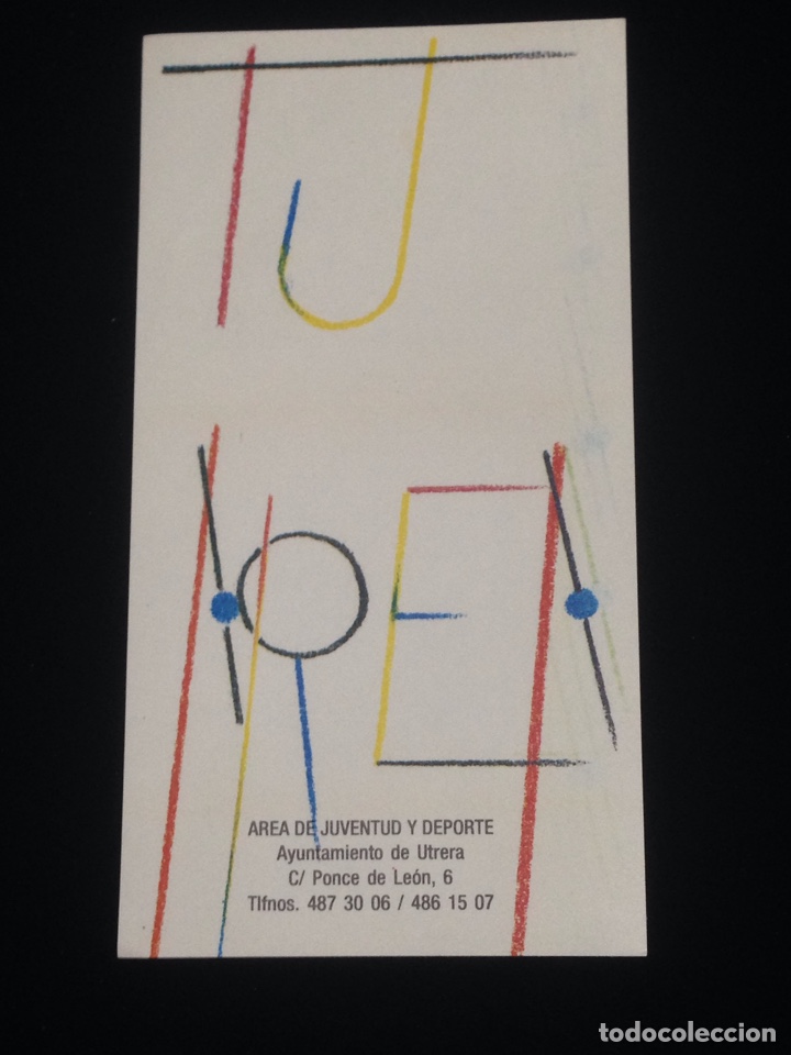 Adesivi di collezione: Area de juventud y deporte,Ayuntamiento de Utrera.