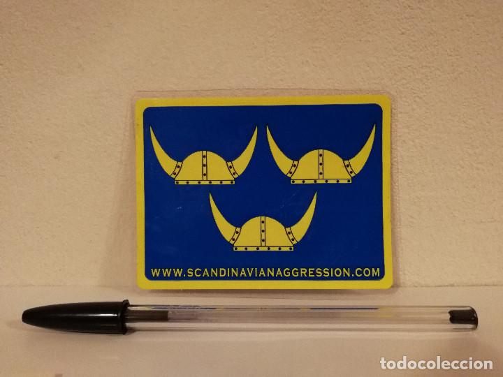 Pegatinas de colecci&oacute;n: PEGATINA ORIGINAL - VIKINGOS ESCANDINAVIA - STREET STICKER ART
