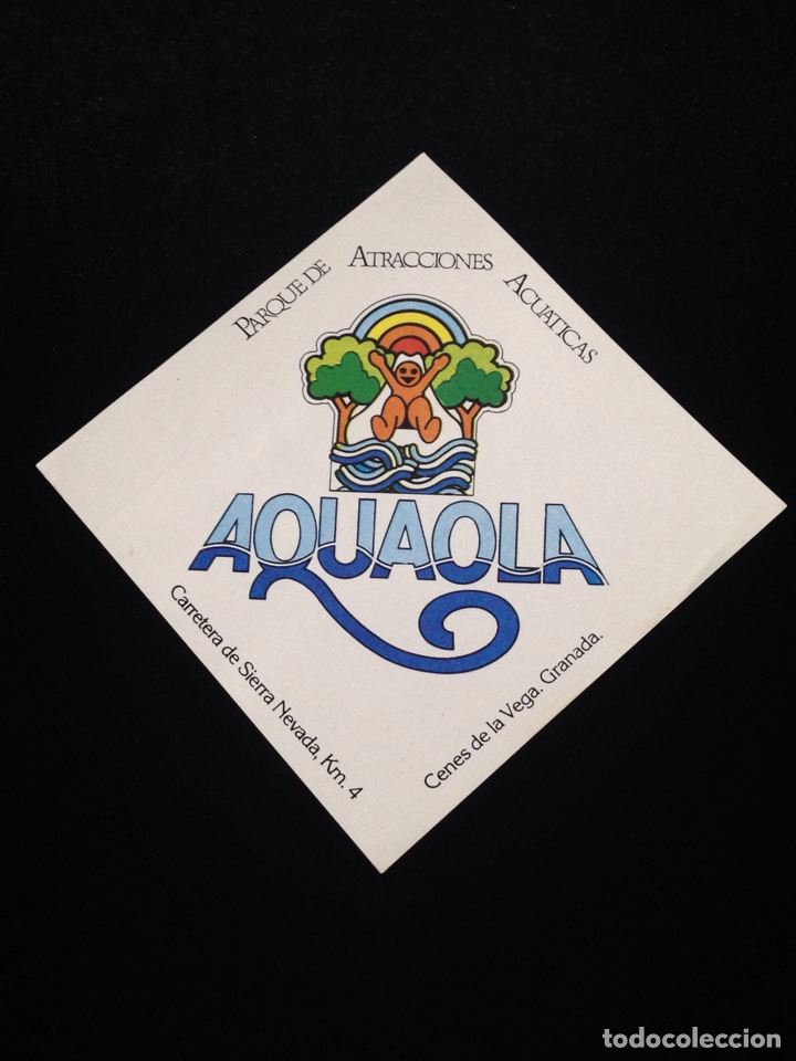 Autocolantes de cole&ccedil;&atilde;o: Aquaola,parque de atracciones acuaticas,Cenes de la Vega,Granada.