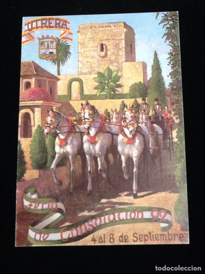 Collection stickers: Feria de Consolacion,Utrera '92,del 4 al 8 de Febrero.