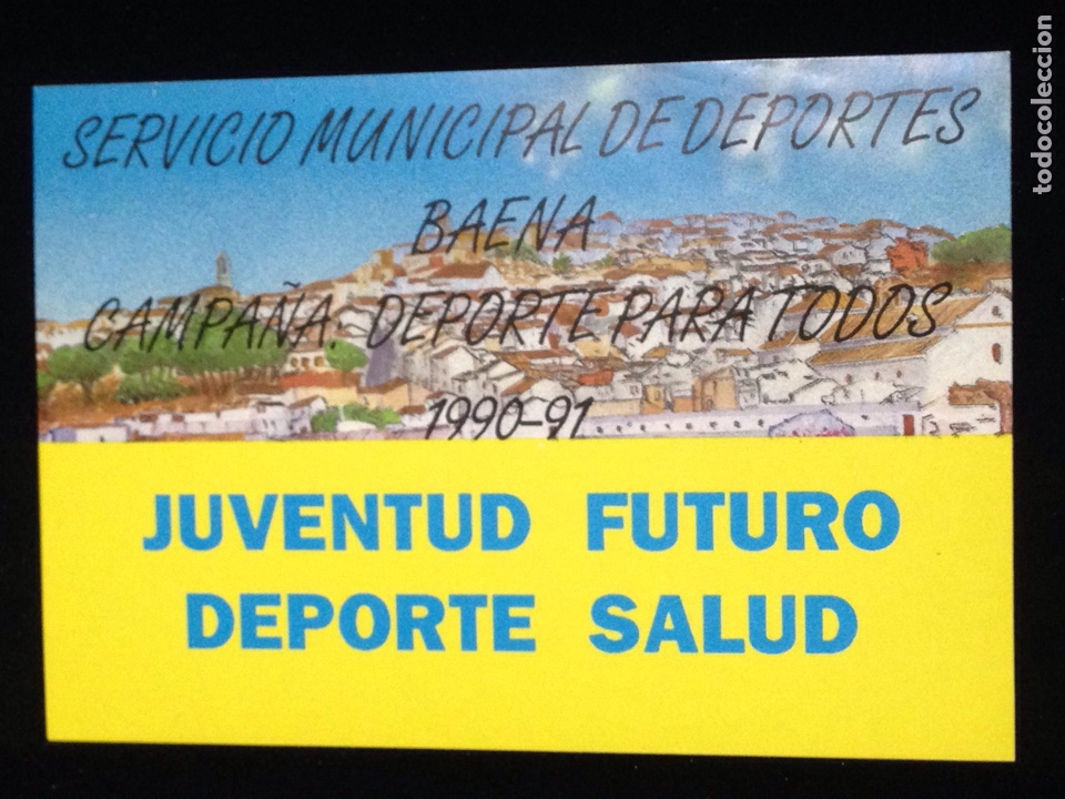 Sammlung von Aufklebern: Juventud futuro,deporte salud,campa&ntilde;a deportes para todos 1990-91.