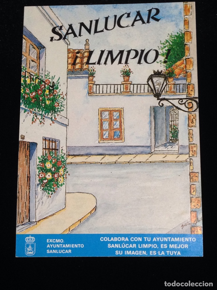 Autocolantes de cole&ccedil;&atilde;o: Sanlucar limpio.