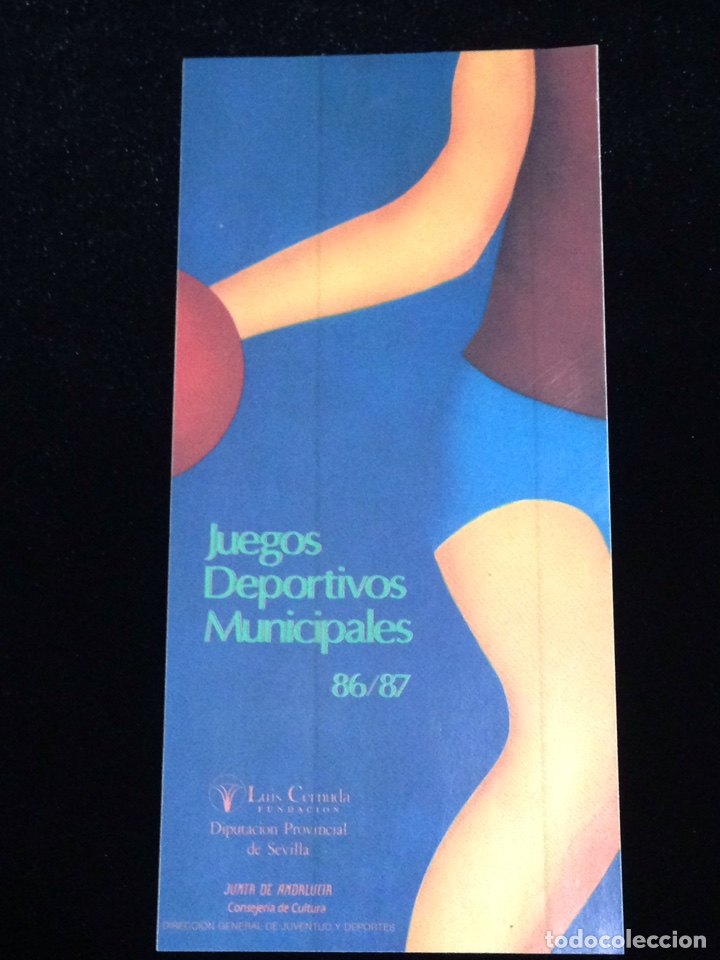 Sammlung von Aufklebern: Juegos deportivos municipales 86/87.