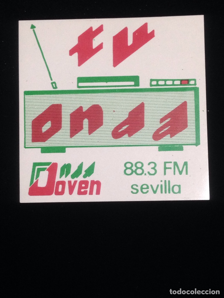 Autocolantes de cole&ccedil;&atilde;o: Tu Onda,88,3 FM Sevilla.