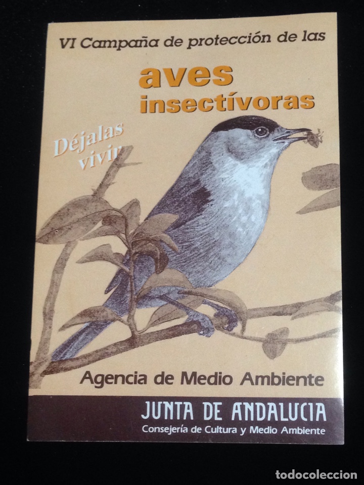 Sammlung von Aufklebern: VI Campa&ntilde;a de proteccion de las aves insectivoras,dejalas vivir.