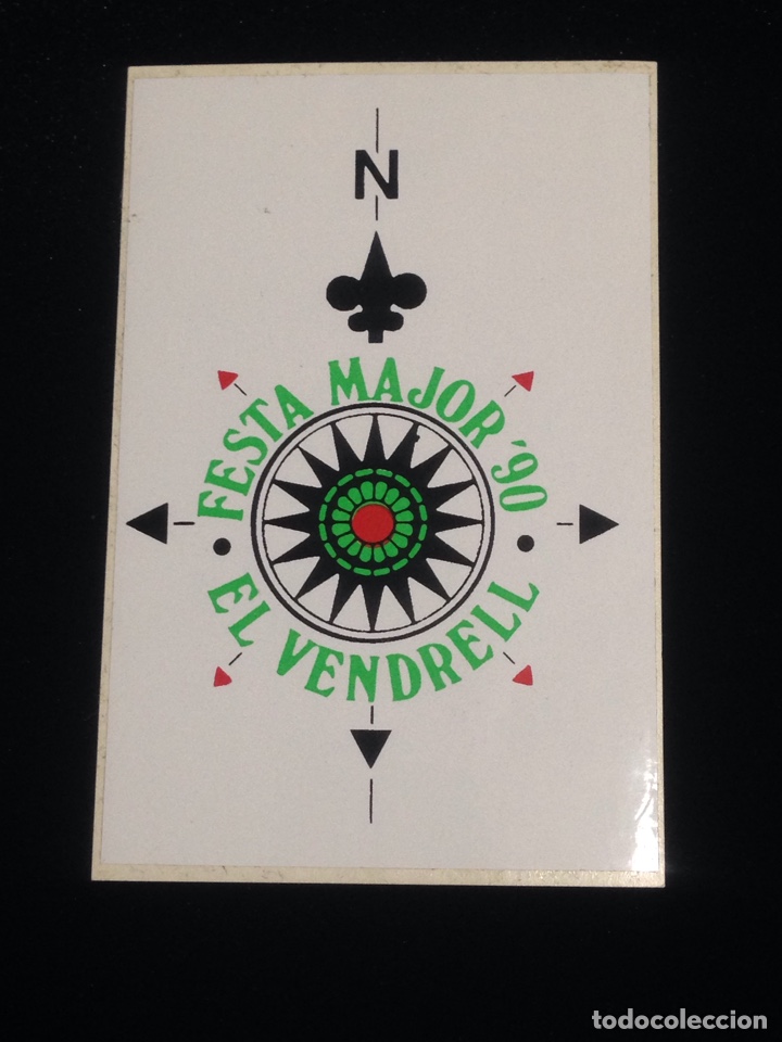 Autocolantes de cole&ccedil;&atilde;o: El Vendrell,Festa Major '90.