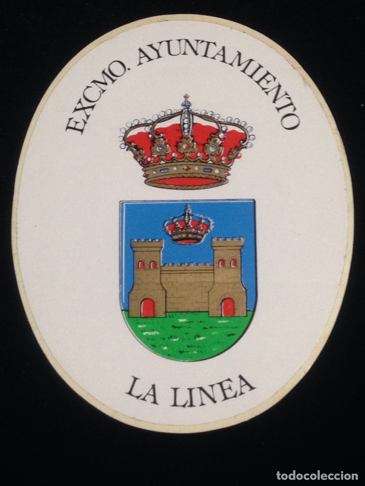 Autocolantes de cole&ccedil;&atilde;o: Excmo.Ayuntamiento,La Linea.1