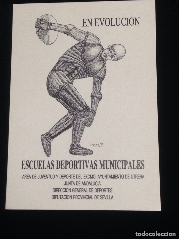 Autocolantes de cole&ccedil;&atilde;o: En evolucion,escuelas deportivas municipales.