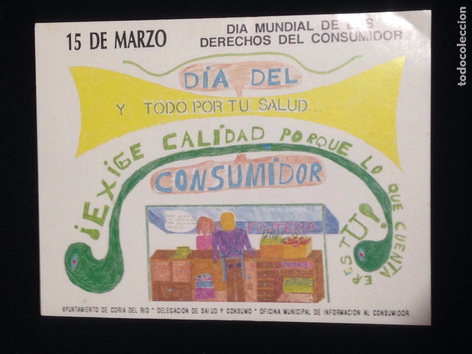 Adesivi di collezione: Exige calidad porque lo que cuentas eres tu!!15 de Marzo.
