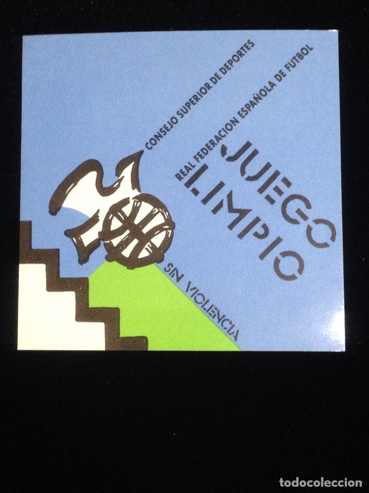 Sammlung von Aufklebern: Juego limpio,sin violencia.