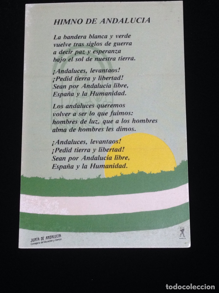 Autocolantes de cole&ccedil;&atilde;o: Himno de Andalucia.1