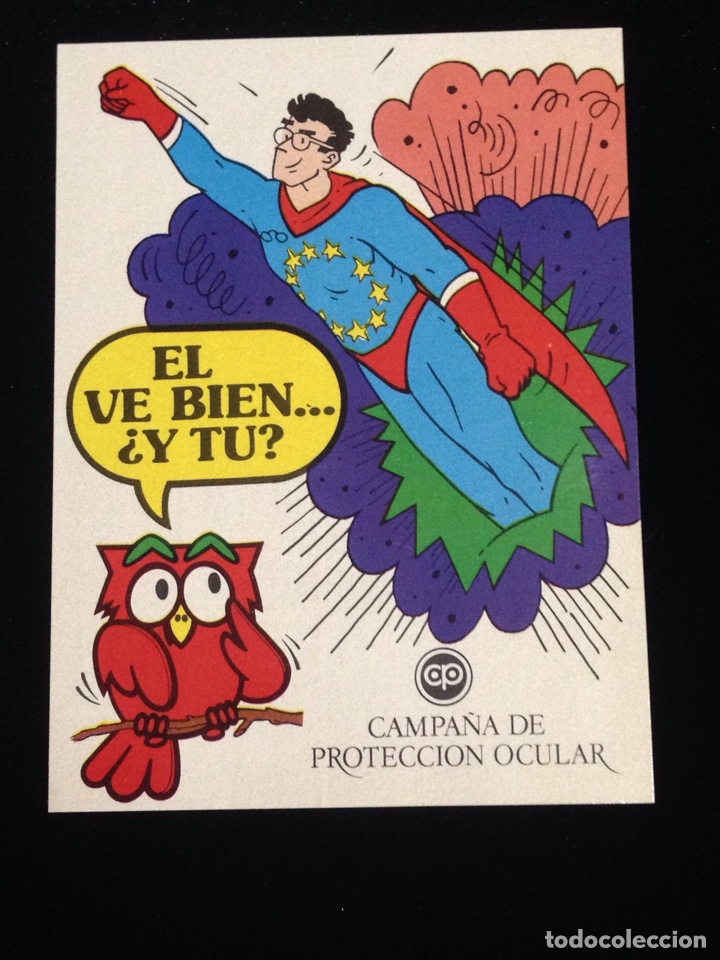 Sammlung von Aufklebern: El ve bien...Y tu?,campa&ntilde;a de proteccion ocular. R2