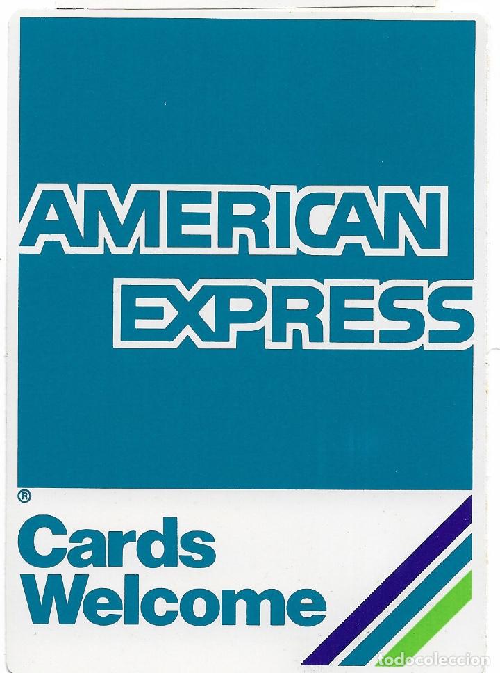 pegatina tarjeta de crédito american express (b - Compra venta en  todocoleccion