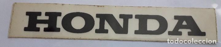 Pegatinas de colecci&oacute;n: pegatina de publicidad honda.
