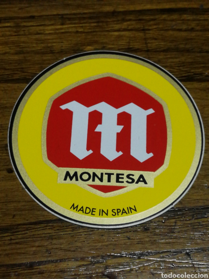 Pegatinas de colecci&oacute;n: PEGATINA STICKER MONTESA (MADE IN SPAIN), 7CM.