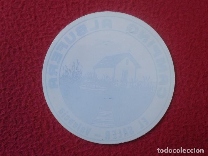 Pegatinas de colecci&oacute;n: PEGATINA ADHESIVO STICKER CREO A&Ntilde;OS 80 90 CAMPING ALBUFERA EL SALER VALENCIA ESPA&Ntilde;A SPAIN VER FOTOS
