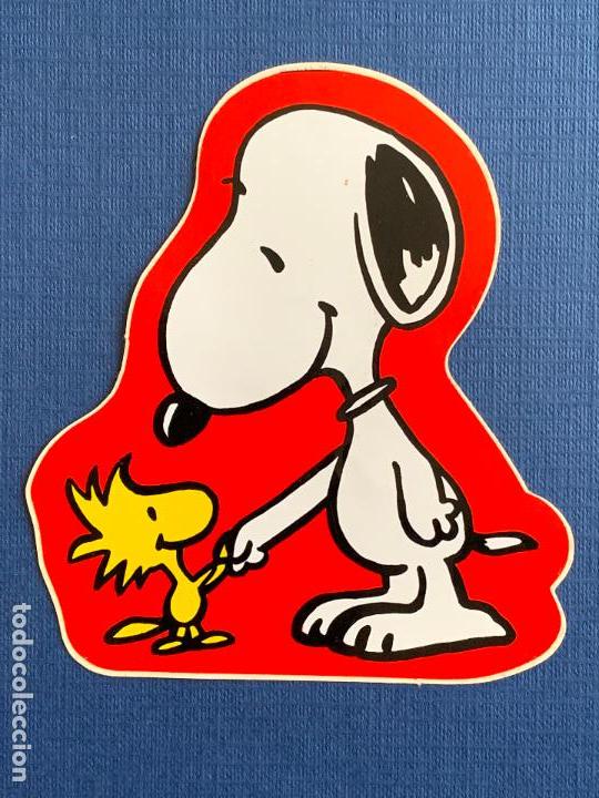 Pegatinas de colecci&oacute;n: PEGATINA SNOOPY A&Ntilde;OS 90.