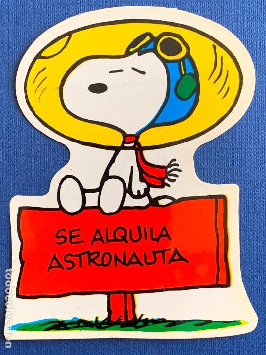 Pegatinas de colecci&oacute;n: PEGATINA SNOOPY A&Ntilde;OS 90.