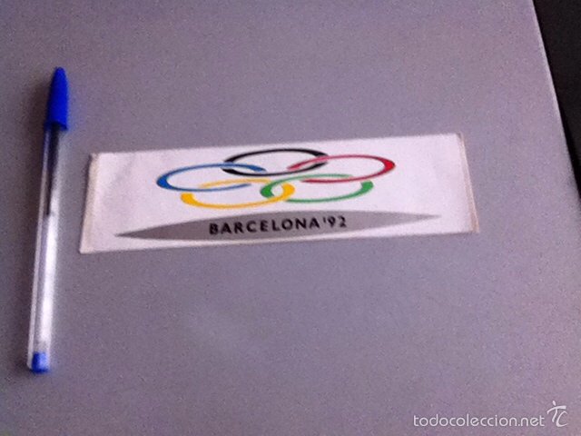 Pegatinas de colecci&oacute;n: BARCELONA 92. PEGATINA - Foto 1