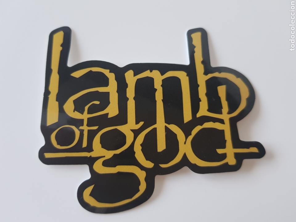 Autocolantes de cole&ccedil;&atilde;o: pegatina - lamb of god - tdkp14