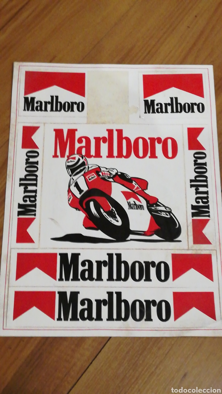 Pegatinas de colecci&oacute;n: Pegatinas Marlboro - Foto 1