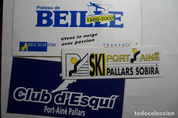 Pegatinas de colecci&oacute;n: LOTE PEGATINAS VARIADAS SKI