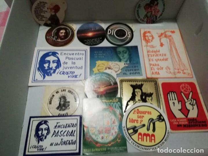 Pegatinas de colecci&oacute;n: 15 pegatinas tem&aacute;tica religiosa - Foto 1