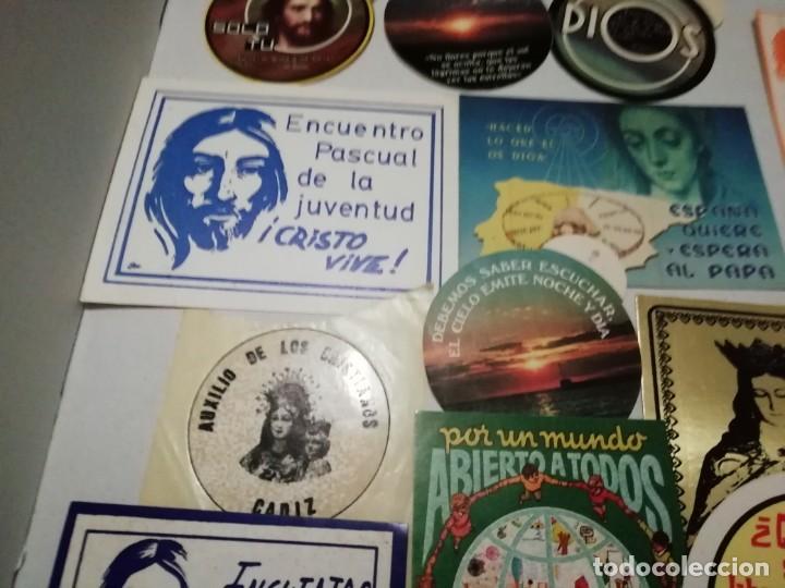 Pegatinas de colecci&oacute;n: 15 pegatinas tem&aacute;tica religiosa - Foto 4
