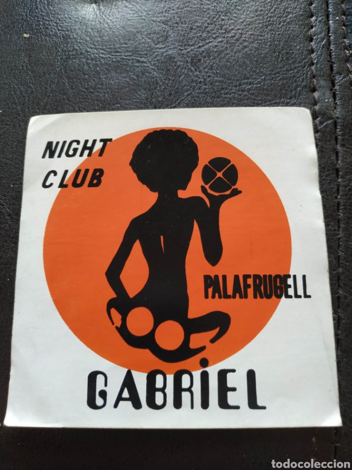 Autocollants de collection: Pegatina Night Club Discoteca Disco Gabriel Palafrugell