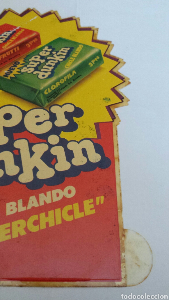Pegatinas de colecci&oacute;n: Gran pegatina chicle Dunkin - Foto 4