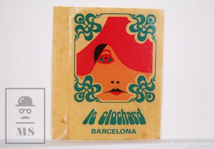 Pegatinas de colecci&oacute;n: Adhesivo / Pegatina Publicitaria - Le Clochard, Barcelona. Club / Discotheque, Discoteca
