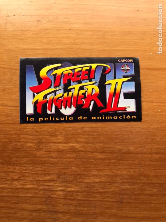 Pegatinas de colecci&oacute;n: Pegatina Street fighter II