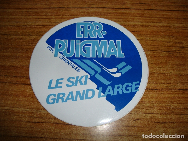 Pegatinas de colecci&oacute;n: (ALB-TC-90) PEGATINA TEMA SKI ERR PUIGMAL