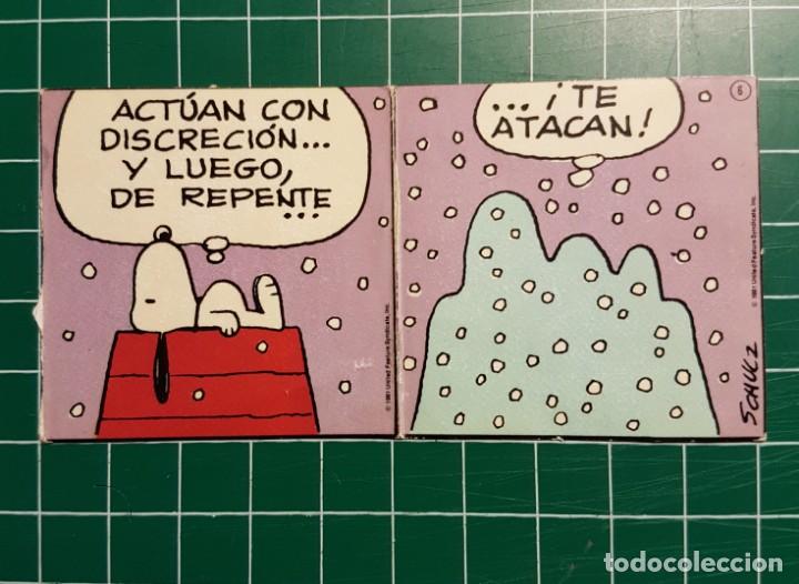 Pegatinas de colecci&oacute;n: PEGATINA SNOOPY VI&Ntilde;ETA