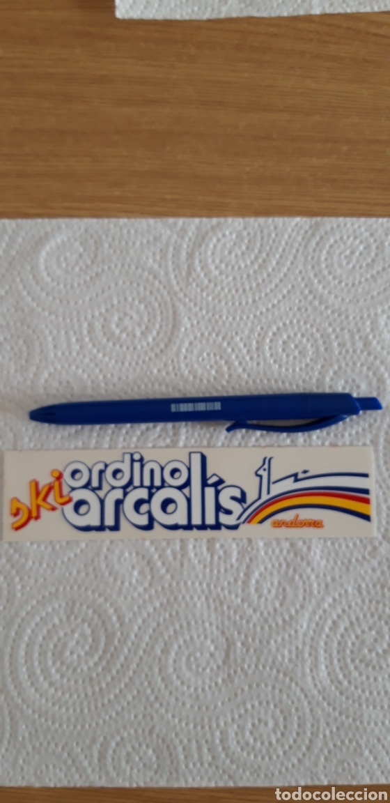 Pegatinas de colecci&oacute;n: Pegatina ski ordino arcalis andorra