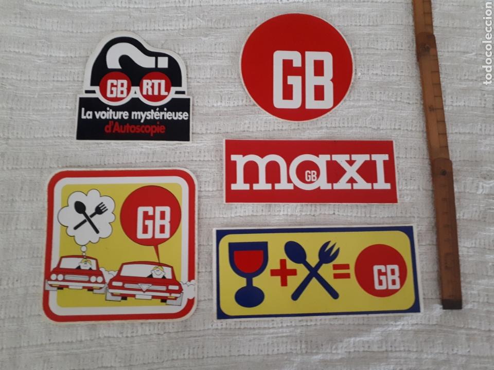 Pegatinas de colecci&oacute;n: Lote 5 adhesivo pegatina GB
