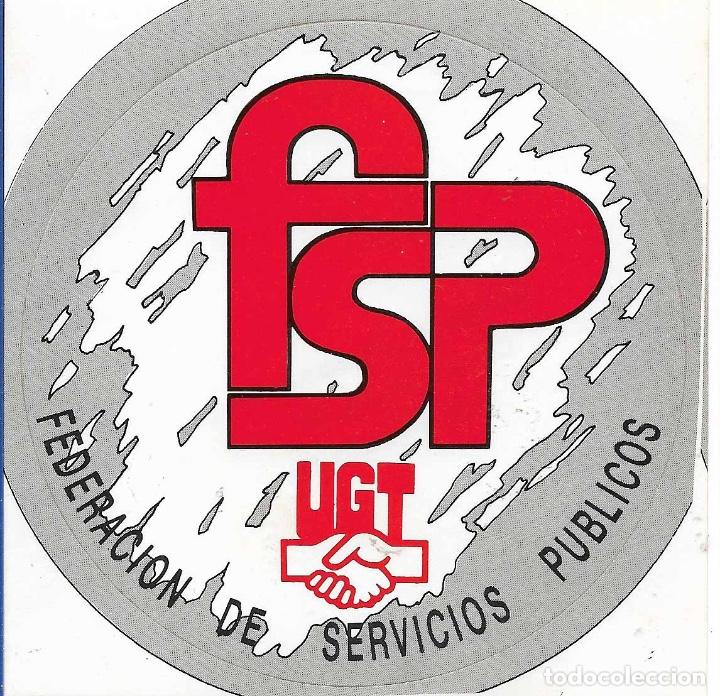 Pegatinas de colecci&oacute;n: UGT A&Ntilde;OS 90 - Foto 1