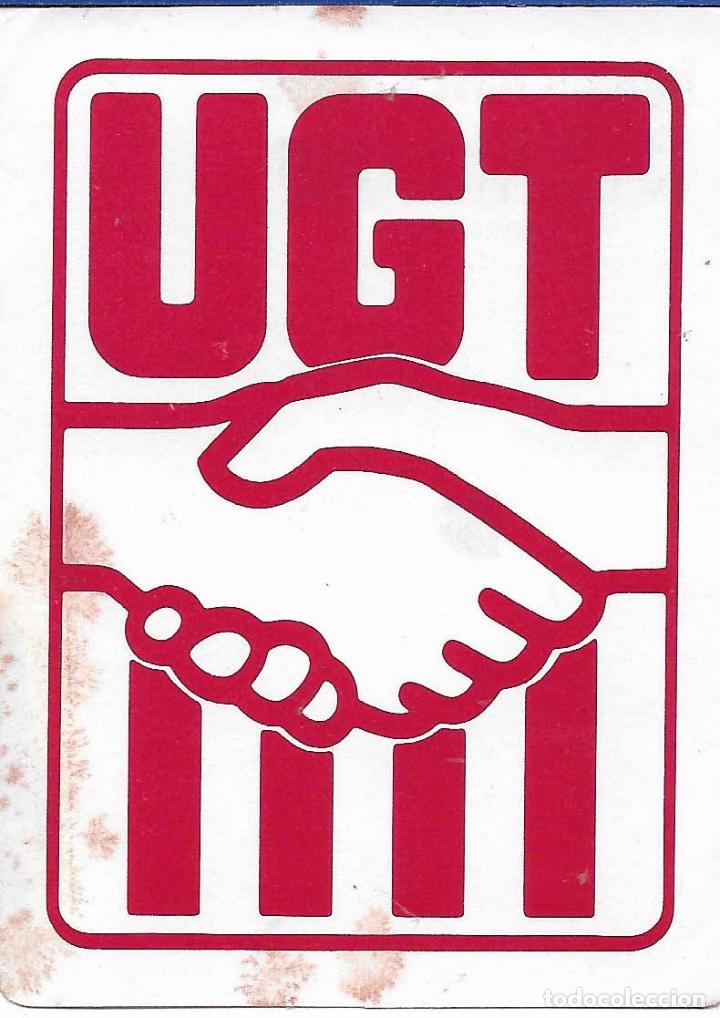 Pegatinas de colecci&oacute;n: UGT A&Ntilde;OS 80 - Foto 1